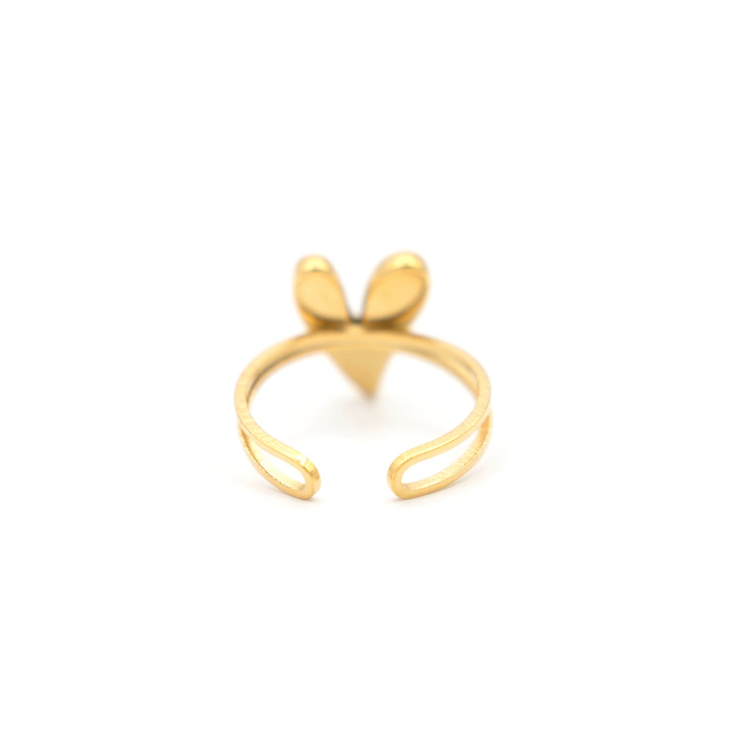 Pearl heart ring