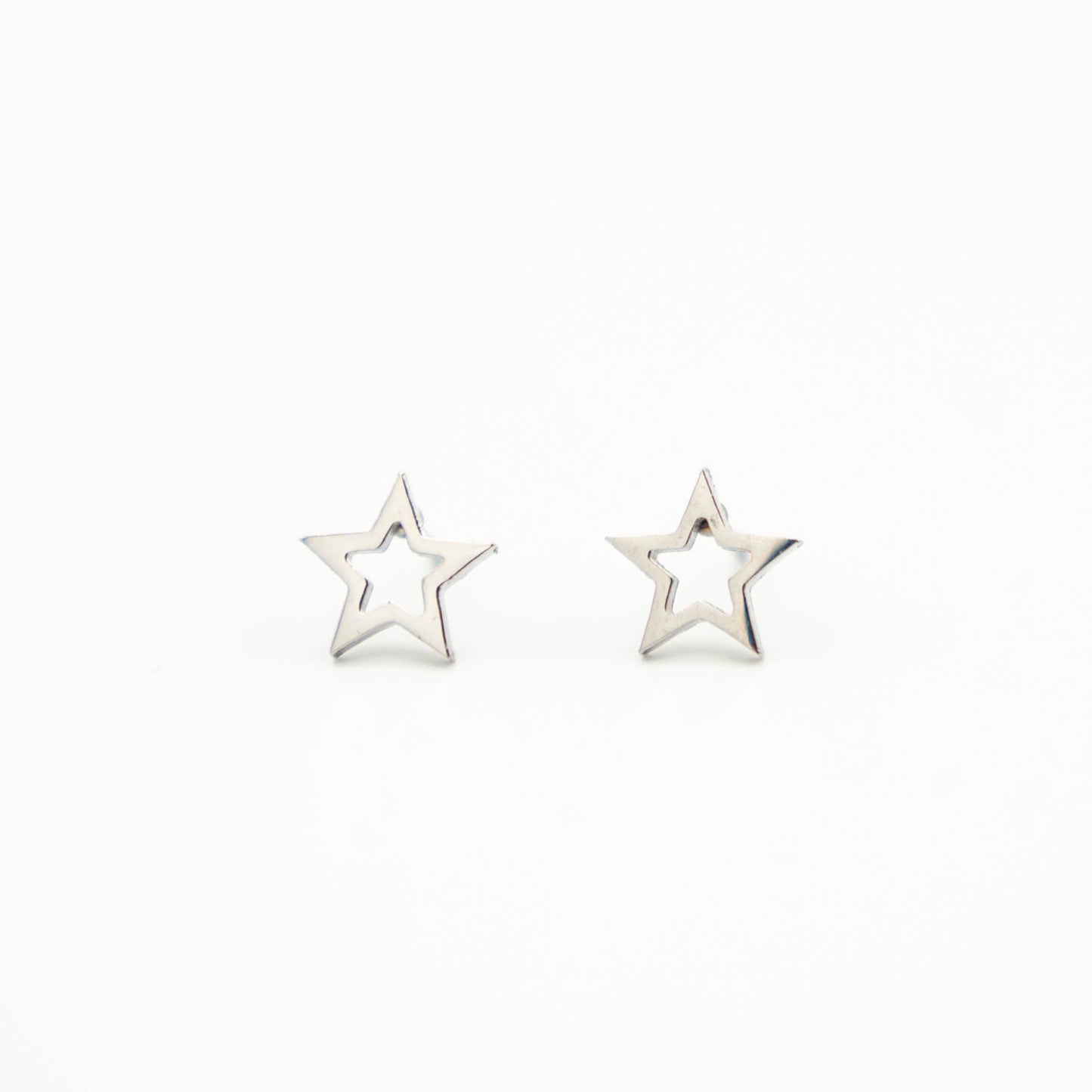 Ster stud oorbel