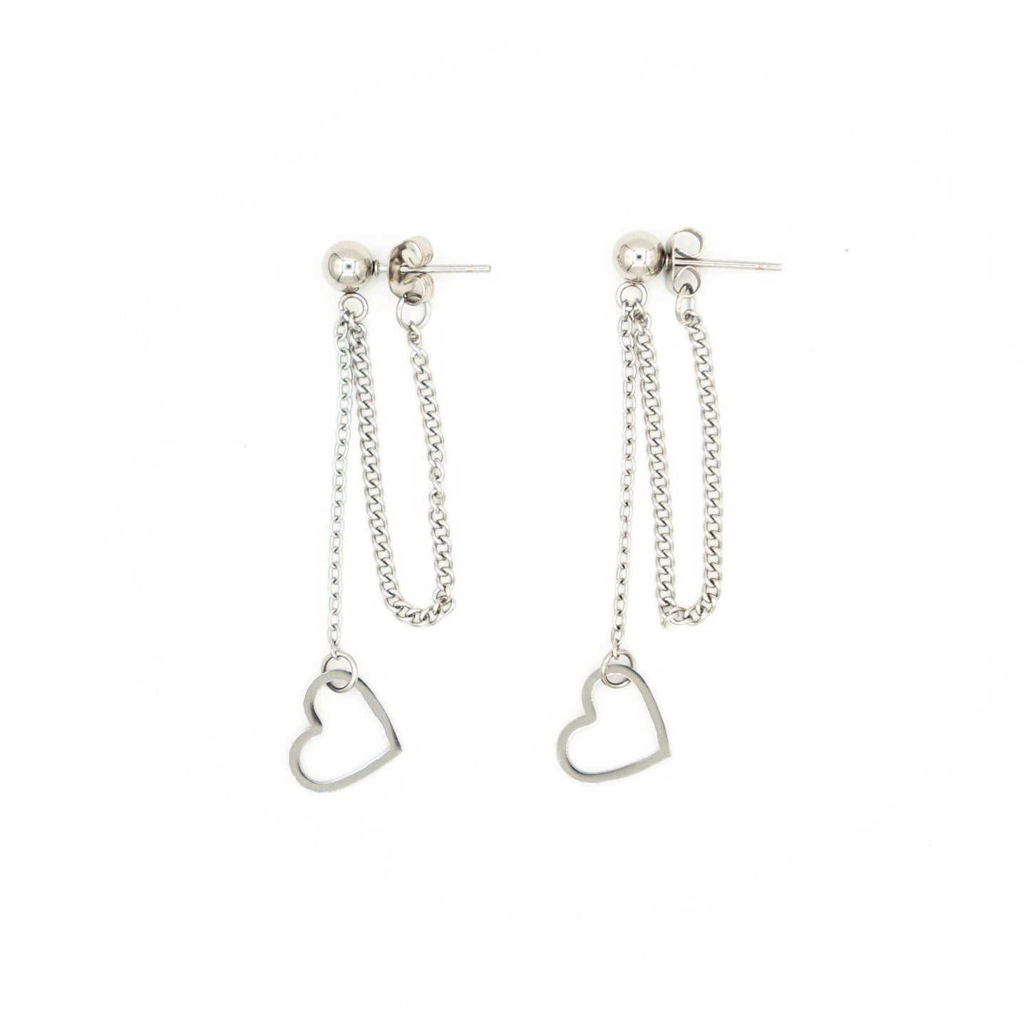 Chain of love oorbellen