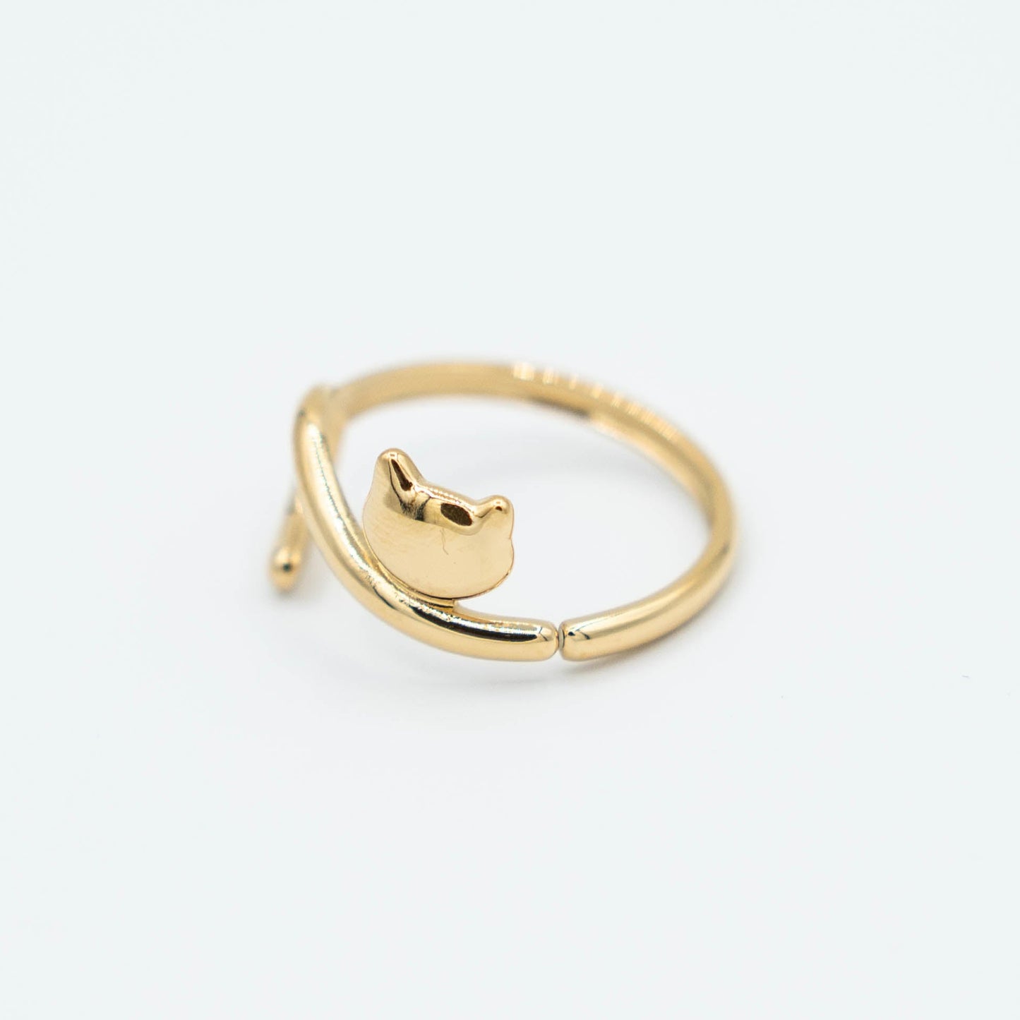 Tiny cat ring