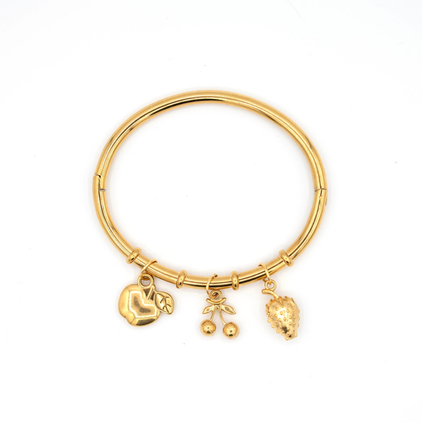 Fruity charms bangle