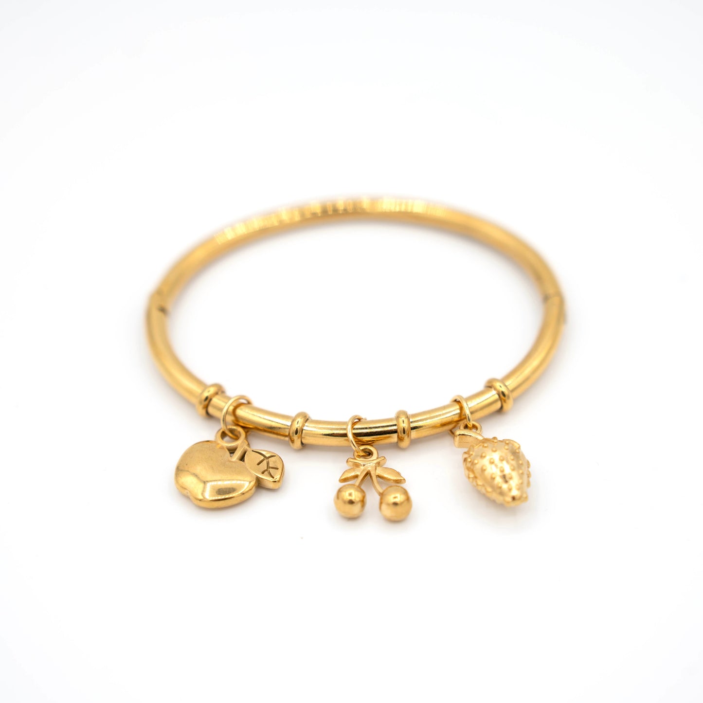 Fruity charms bangle