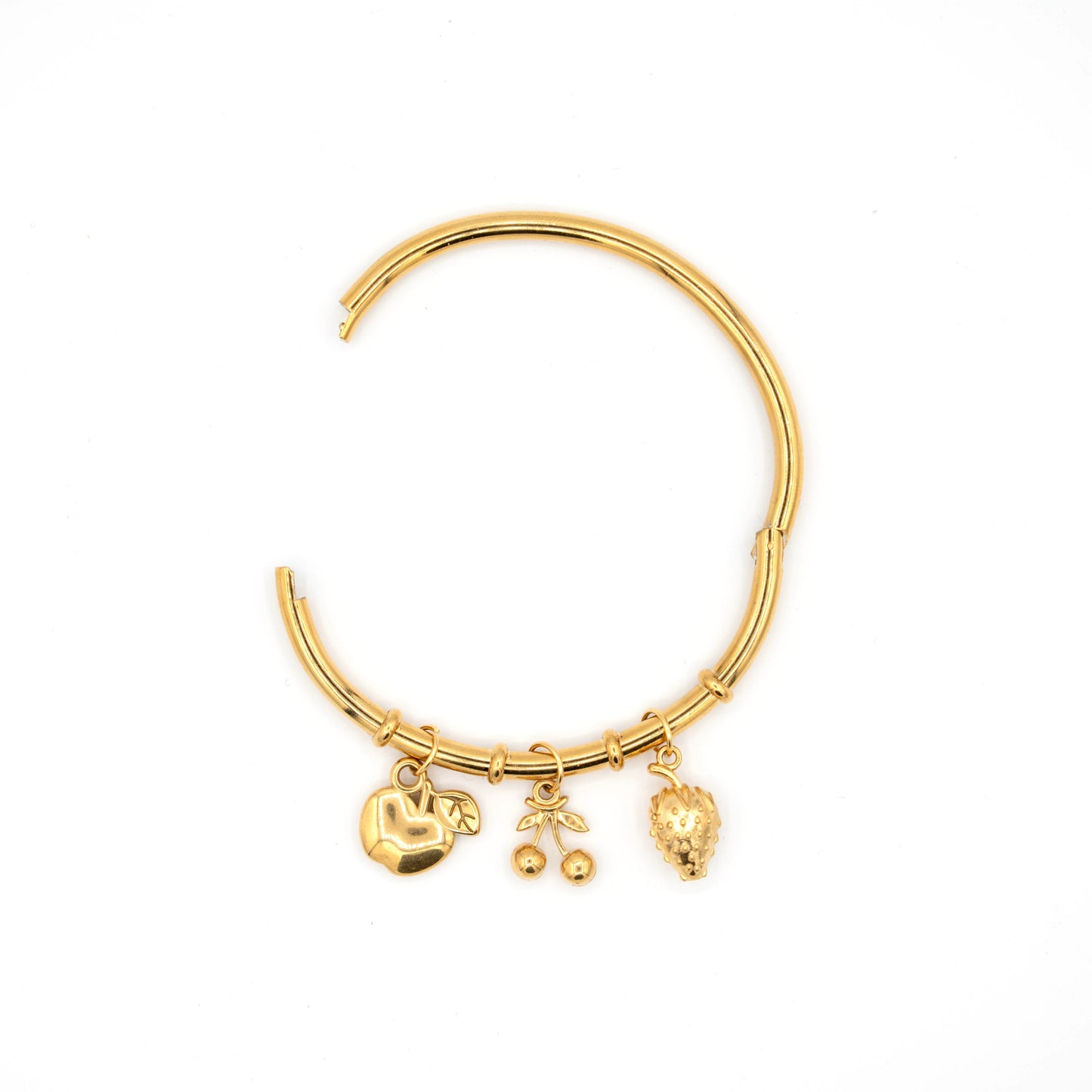 Fruity charms bangle