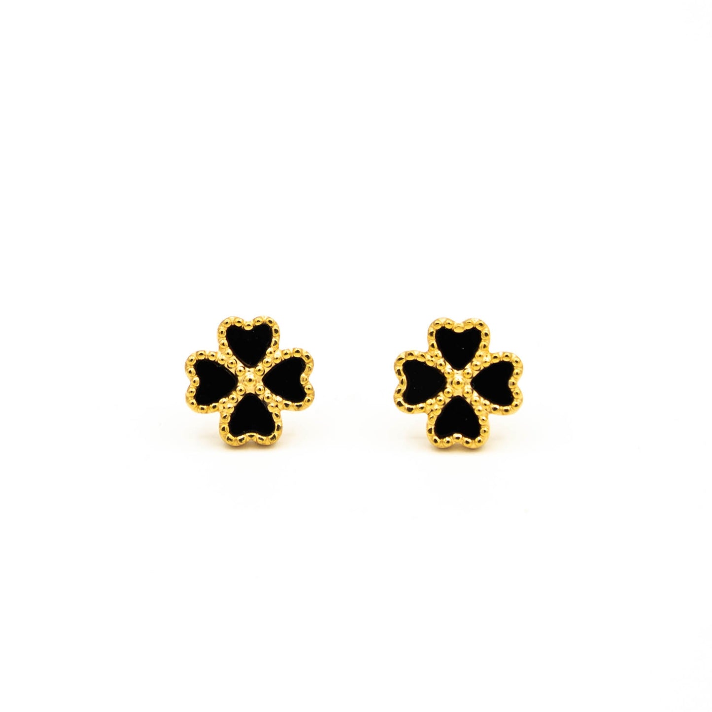 Lucky studs zwart