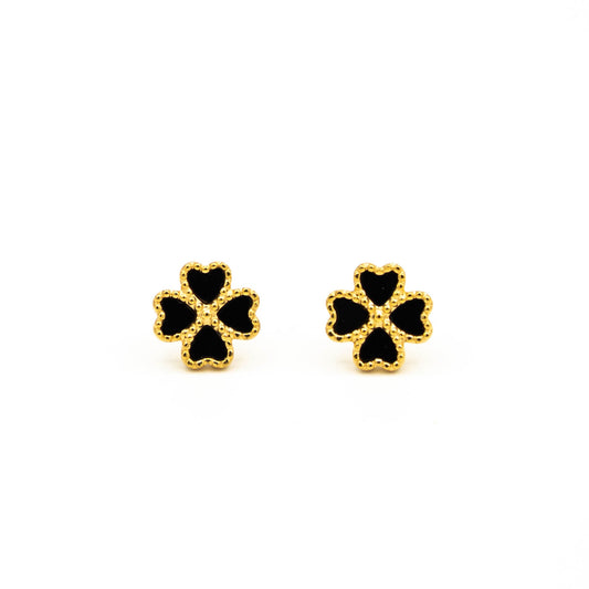 Lucky studs zwart