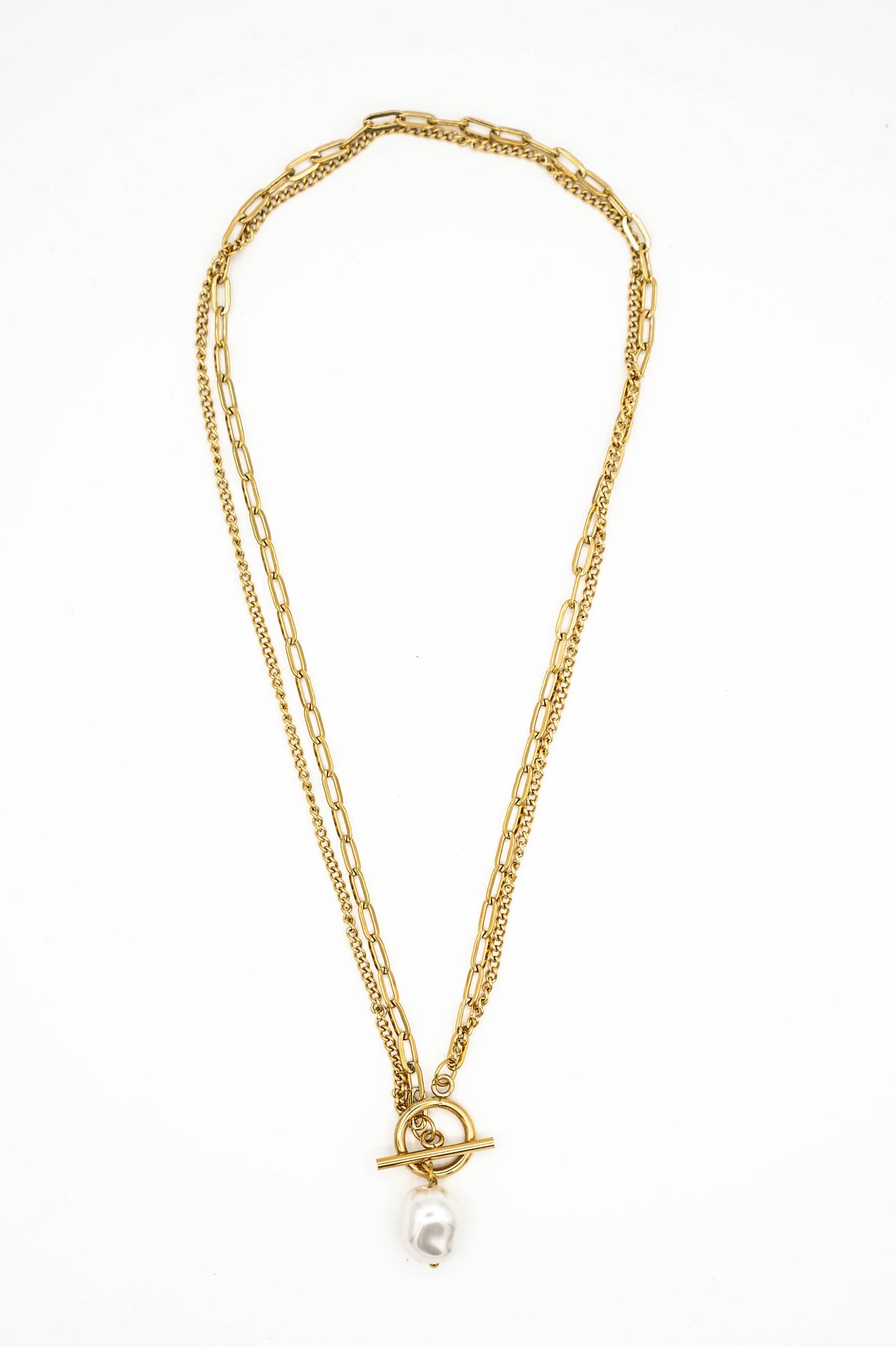 Parel hanger ketting