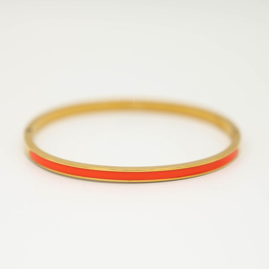 Oranje bangle