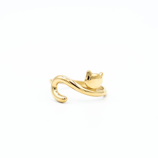 Tiny cat ring