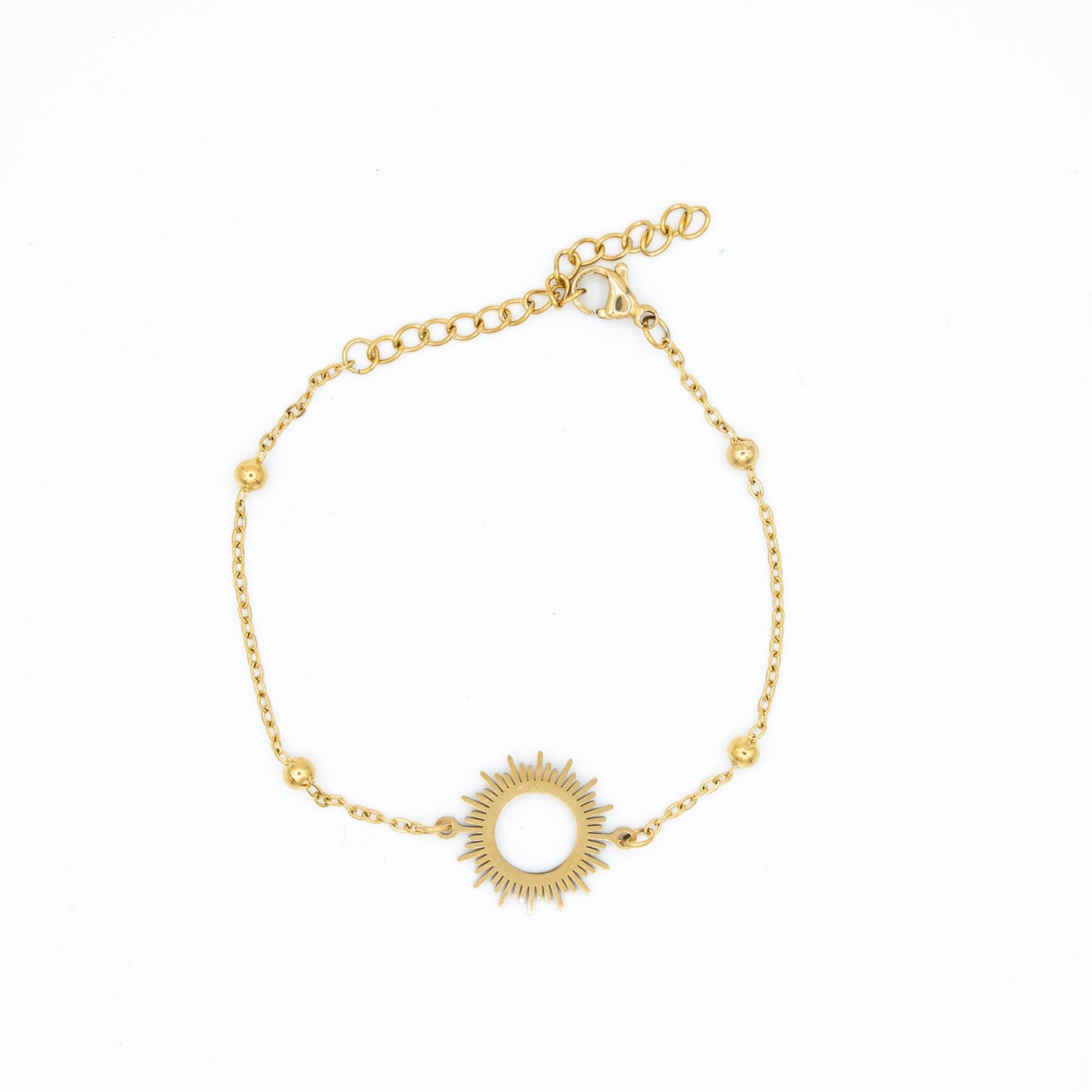 Minimalistische sunshine armband