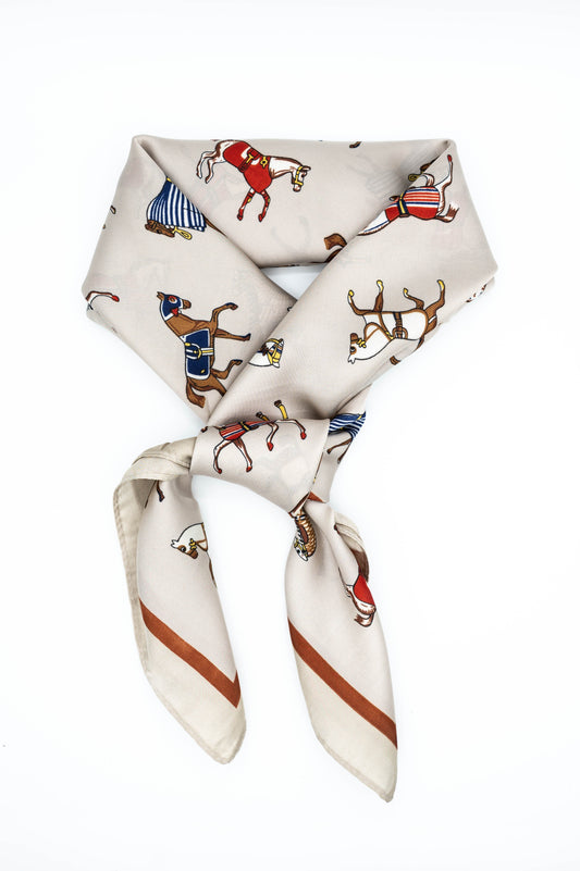 Carousel satijn sjaaltje