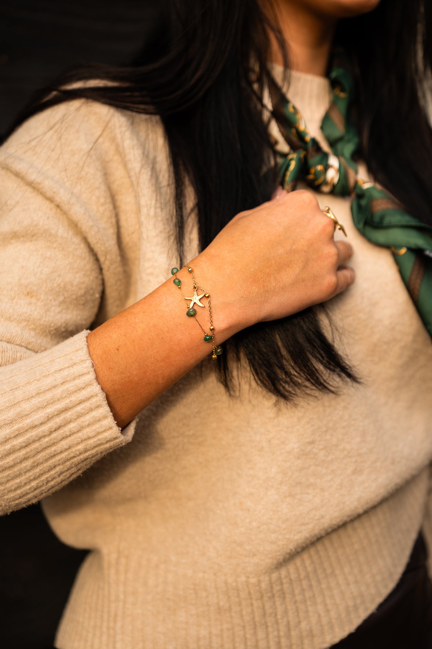 Sunkissed stones armband