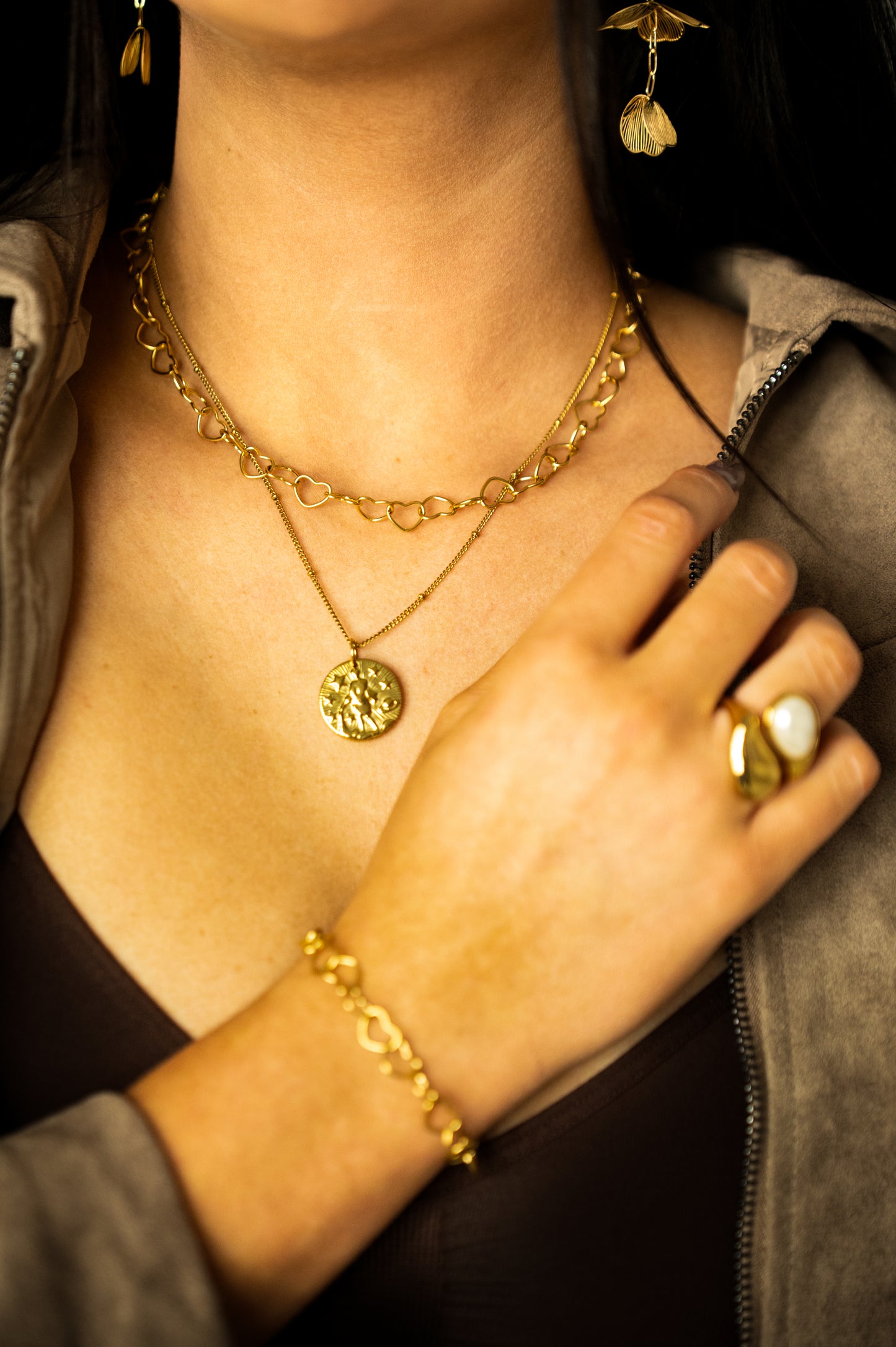 Heart parrade ketting