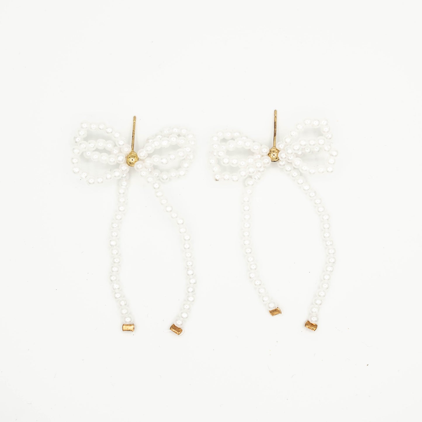 Twinkle bow oorbellen