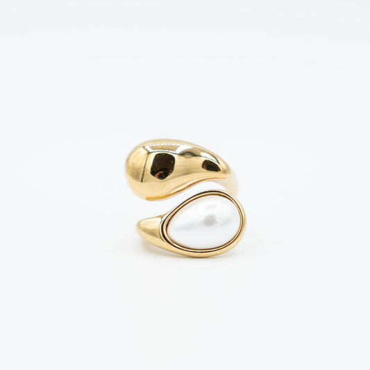 Pearl loop ring
